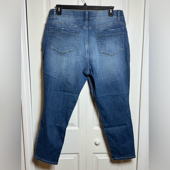Riders by Lee Women's Skinny Jeans in Deep Blue - Picture 4 of 7